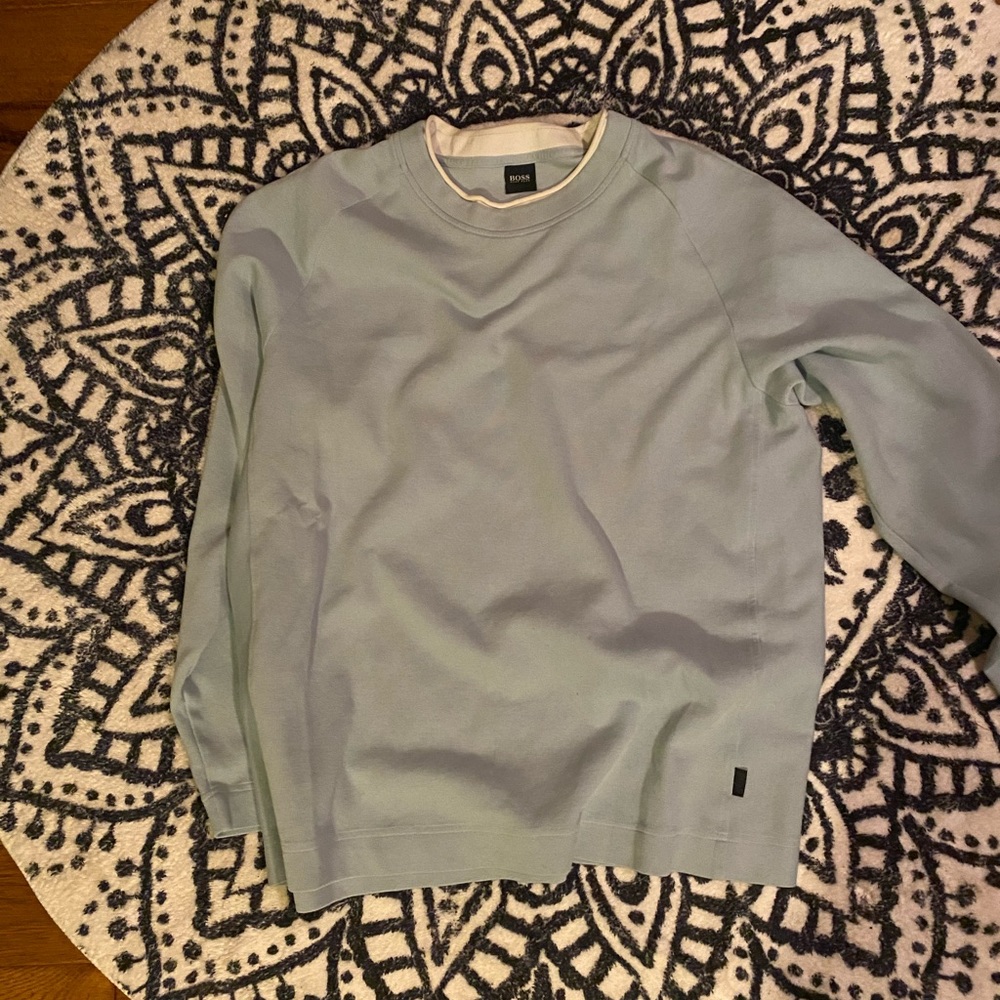 XXL Hugo Boss Sweater (baby blue)